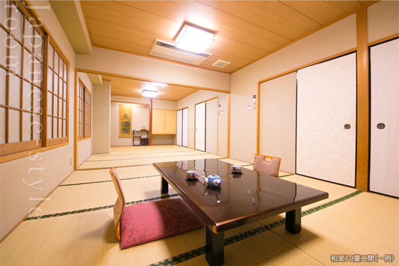 Japanese-style room10m²2 rooms（Example）